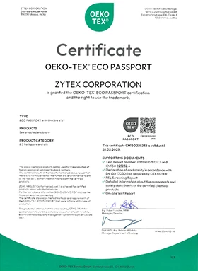 OEKO-TEX ECO PASSPORT